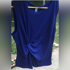 NWT Zenana knot front tank